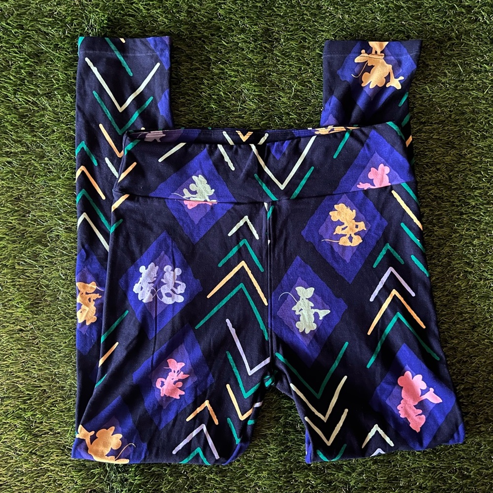 LuLaRoe Disney Minnie & Mickey Mouse Leggings OS